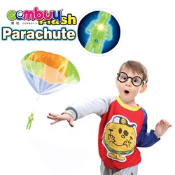 CB705264 - 20 inch outdoor game electric flash man parachute toy