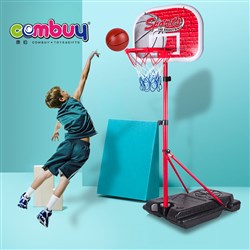 CB708781 - Sport game 2 in one landing frame hanging basketball hoop stand