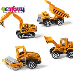 CB736261 - Large engineering scene alloy car 5 mixed