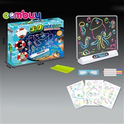 CB744829 - Seabed world 3D picture board with light without power 3*AA