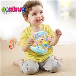 CB794170 - Hand Holding Flower Basket Lighting Sound No Power 2*AA