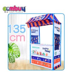 CB801649 - Pretend paly food store kitchen indoor children's toy tent