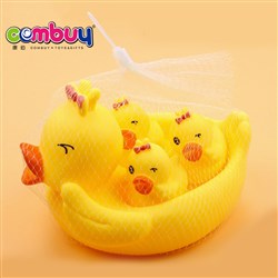 CB810976 - Four ducks (one big and three small)