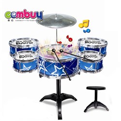 CB814114 - kids play cheap instrument set music light drum set jazz