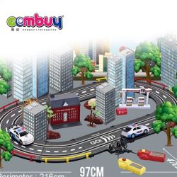 CB837172 - City DIY police series set electric toy racing rc car track