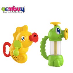 CB843286-CB843289 - Baby bathing, hand shaking, water spraying, Seahorse