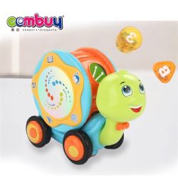 CB844316 - Story music toddler toy turtle hand beat drum baby instrument