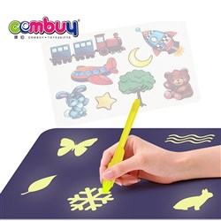 CB845084-CB845085 - Fluorescent night light graffiti painting writing board A5 
