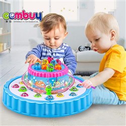 CB846471 - Double deck fishing plate with 9 small fish / 16 medium fish