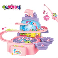 CB854293-CB854295 - B/O music light toy electric toy slot pool game fishing