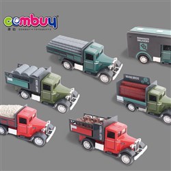 CB855164 - Alloy car with light and music door opening (six mixed)