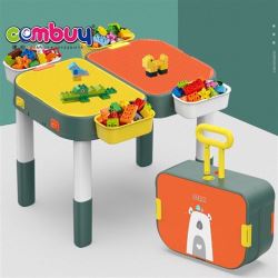 CB855550 - Large travel suitcase building blocks table 