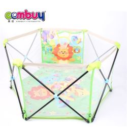 CB857323 - Folding large playing ball game 6 side safety playpen baby fence