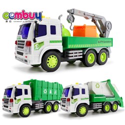 CB857830 - 1:16 remote control story music sanitation truck [single arm crane environmental protection]