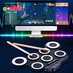 CB858661 - Professional digital hand roll up electric silicone drum