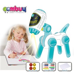 CB859013 - Robot dog toy machine creative painting projector drawing