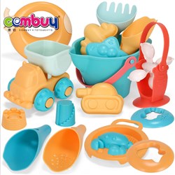 CB859109 - Soft rubber beach water toys 17pcs