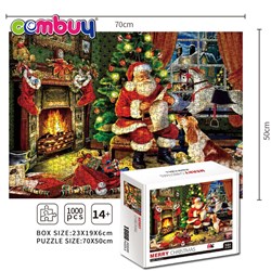 CB861946 - 1000 piece 14+ children christmas toys paper jigsaw puzzle art