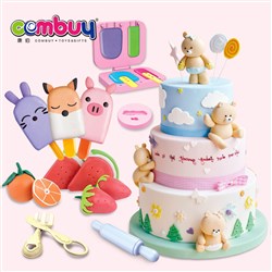 CB866232 - Cake dessert kitchen DIY playdough tool set super clay toy mud