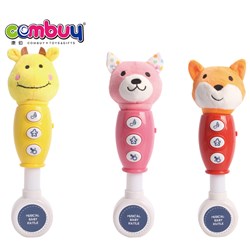 CB872127-CB872135 - Plush rocking rattle with music lihgt