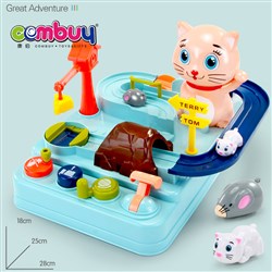 CB873267 - Cat catch mice gamer education track great adventure toy
