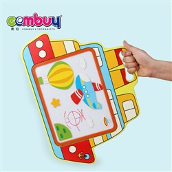 CB880666 - Education kids magnetic blackboard toy wooden drawing board