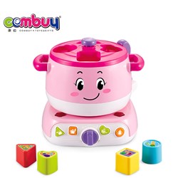 CB880732 - Baby sound and light stove/two-color mixed