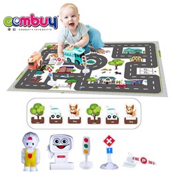 CB881692-CB881695 - Friction station scene mat