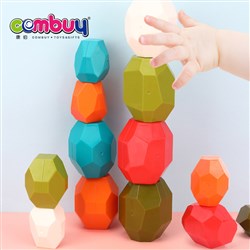 CB887878 - Colour balance 18M+ toddler stacking game stone building blocks