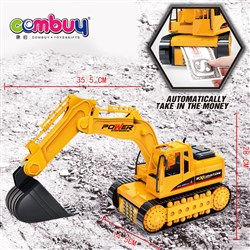 CB888185 - Money save toy story music 1:16 excavator car piggy truck bank