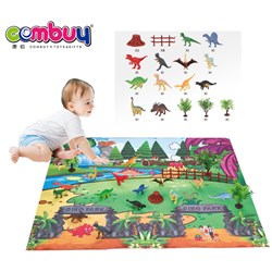 CB893011-CB893013 - Dinosaur park scene crawling pad