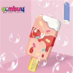 CB916526 - Ice cream shape blows maker electric automatic bubble toy