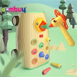 CB917660 - Music catch worms fishing game drag car hammer baby toys