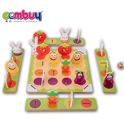 CB918220 - Wooden dont move my tomato / flying chess two in one