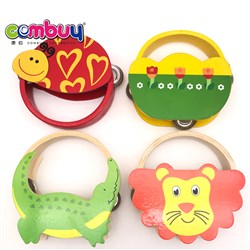 CB921534 - Wooden cartoon animal flower bell