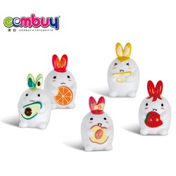 CB922018 - Soft plastic fruit rabbit finger doll