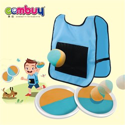 CB924192 - Sport catch game kids vest shirt touch tossit sticky ball toy