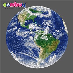 CB928924 - Adult kids DIY round earth mars paper 1000 piece jigsaw puzzle