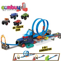 CB933877 - Catapult storage tractor vs. snake demon king (dual track + 8 car battle mode)