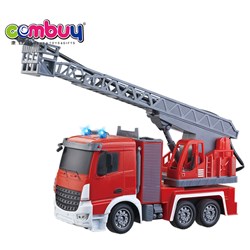 CB936469 - 1:24 frequency 2.4GHz seven way lighting remote control fire ladder sprinkler (red)