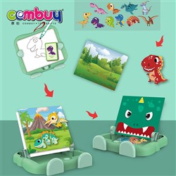 CB936590-CB936595 - Desktop puzzle game kids play toy magnetic easel drawing board