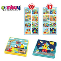 CB938951 - Scene screw puzzle (123pcs)