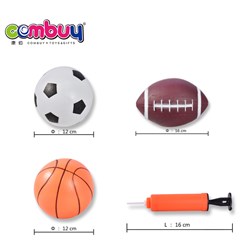 CB948434 - Three piece set of basketball, football and football (air pump)