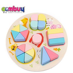 CB949621 - Wooden shape bisection learning board