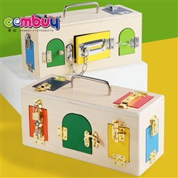 CB949718-CB949719 - Early educational training unlocking boxes cognitive kids toy box lock