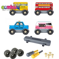 CB950508 - Puzzle disassembly and assembly vehicle 4 pieces
