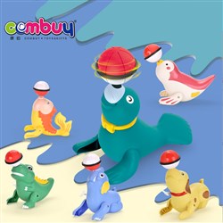 CB950562-CB950567 - Cute pet acrobatic rotating spinning balls arms swing animal wind up toys