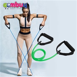 CB952219-CB952223 - TPE pull flat tension rope training gym handle yoga exercise bands set