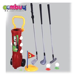 CB952243 - Children play game sport toy cart portable kids mini golf set
