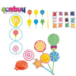 CB953360-CB953362 - Lollipop with 12 colored mud
